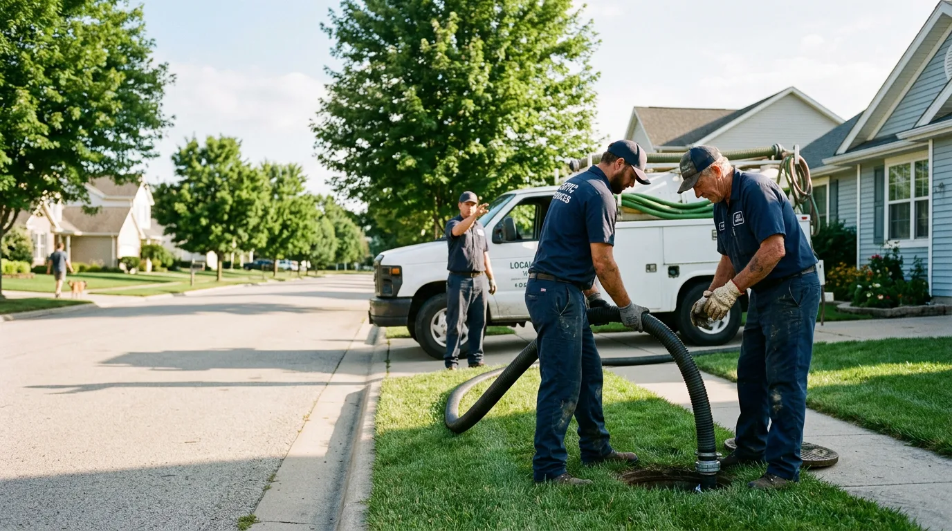Emergency Septic Service in Saratoga, IN